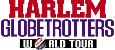 Harlem Globetrotters World Tour title screen for Nintendo DS